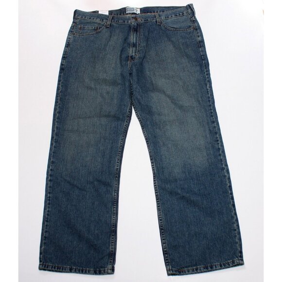 Signature by Levis Strauss & Co Jeans 38W 30 Straight Fit Straight Leg Denim - Picture 2 of 5